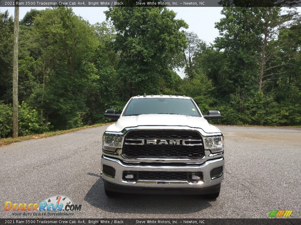 2021 Ram 3500 Tradesman Crew Cab 4x4 Bright White / Black Photo #3