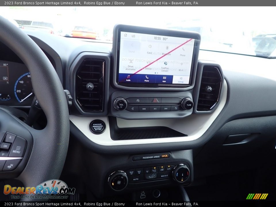 2023 Ford Bronco Sport Heritage Limited 4x4 Robins Egg Blue / Ebony Photo #18