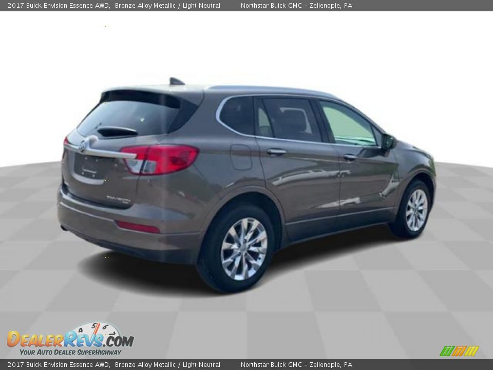 2017 Buick Envision Essence AWD Bronze Alloy Metallic / Light Neutral Photo #8