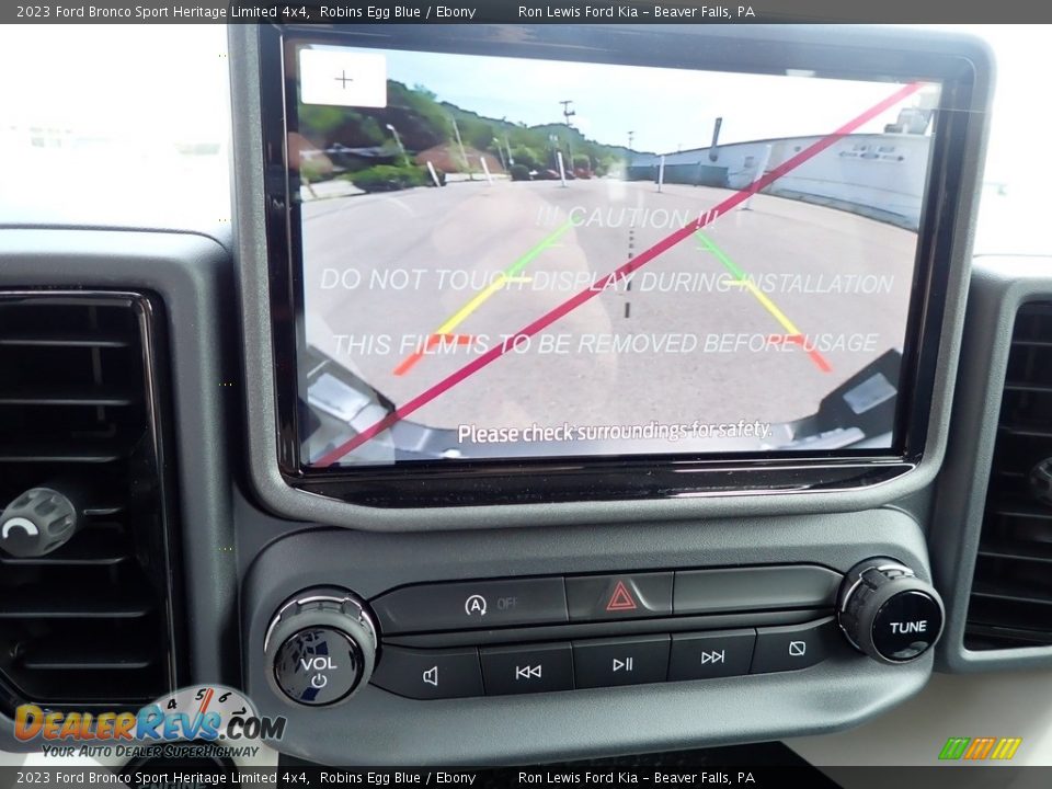 2023 Ford Bronco Sport Heritage Limited 4x4 Robins Egg Blue / Ebony Photo #19