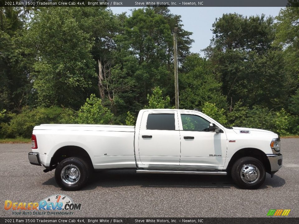 2021 Ram 3500 Tradesman Crew Cab 4x4 Bright White / Black Photo #5