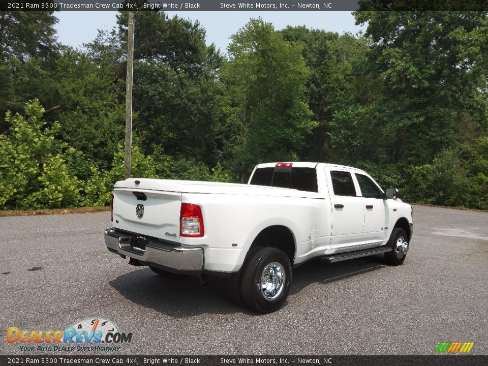 2021 Ram 3500 Tradesman Crew Cab 4x4 Bright White / Black Photo #6