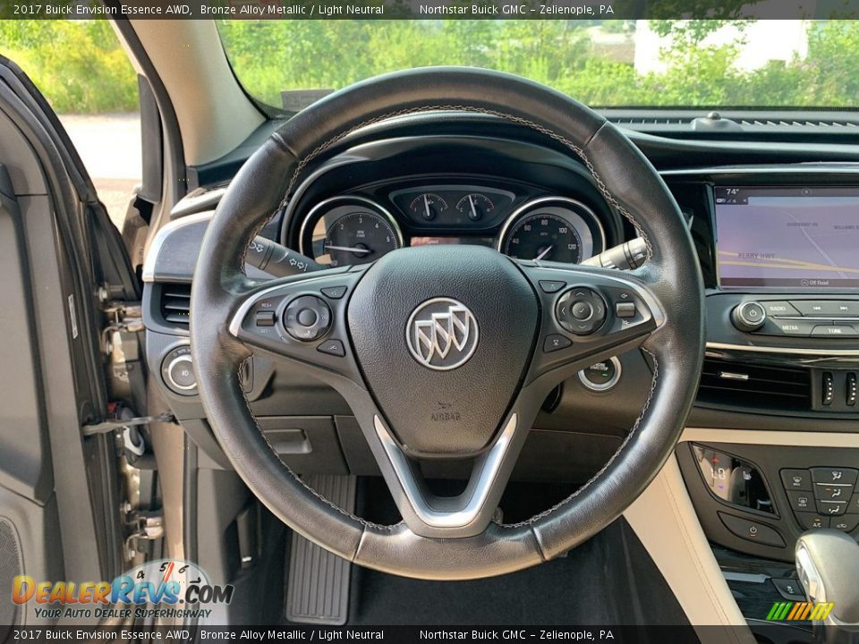 2017 Buick Envision Essence AWD Bronze Alloy Metallic / Light Neutral Photo #11