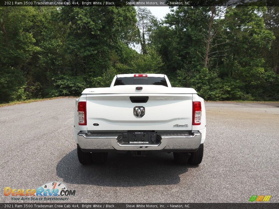 2021 Ram 3500 Tradesman Crew Cab 4x4 Bright White / Black Photo #7