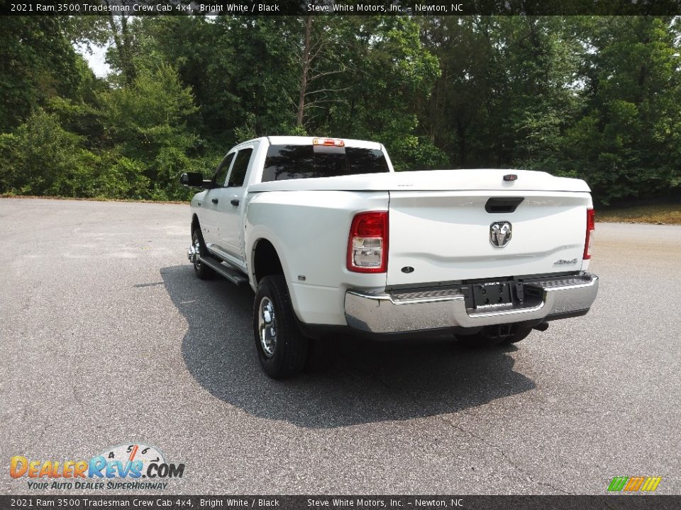 2021 Ram 3500 Tradesman Crew Cab 4x4 Bright White / Black Photo #9