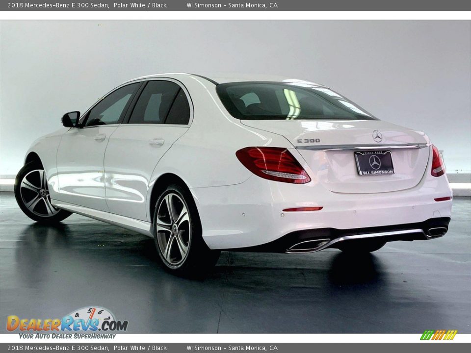 2018 Mercedes-Benz E 300 Sedan Polar White / Black Photo #10