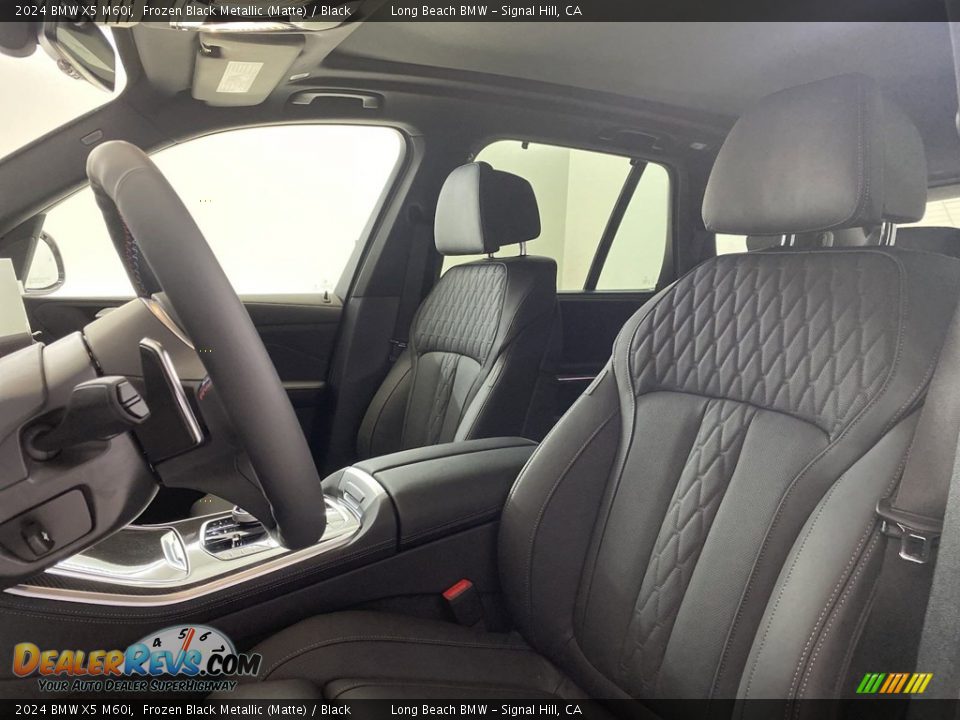 Front Seat of 2024 BMW X5 M60i Photo #14