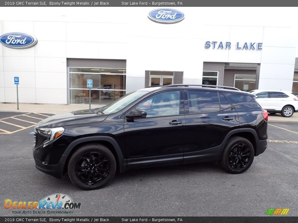 2019 GMC Terrain SLE Ebony Twilight Metallic / Jet Black Photo #1