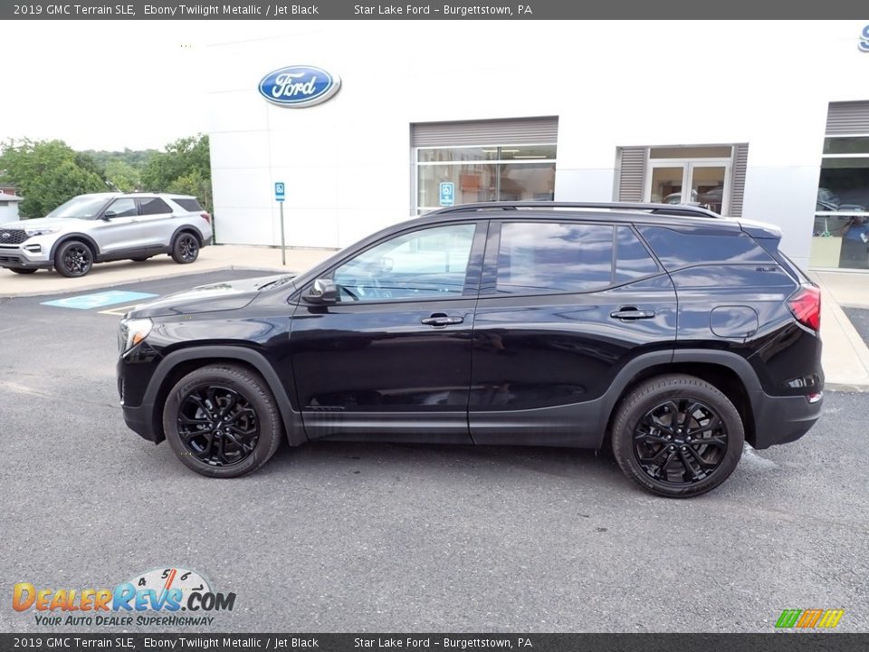 2019 GMC Terrain SLE Ebony Twilight Metallic / Jet Black Photo #2