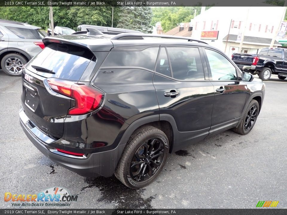 2019 GMC Terrain SLE Ebony Twilight Metallic / Jet Black Photo #5