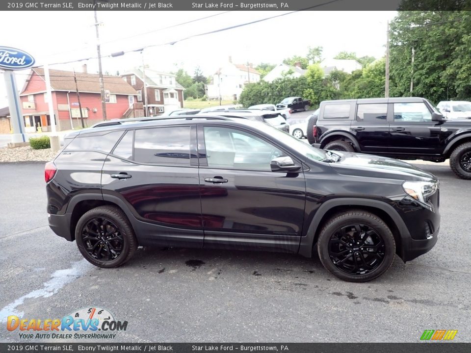 2019 GMC Terrain SLE Ebony Twilight Metallic / Jet Black Photo #6