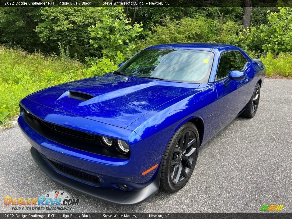 2022 Dodge Challenger R/T Indigo Blue / Black Photo #2
