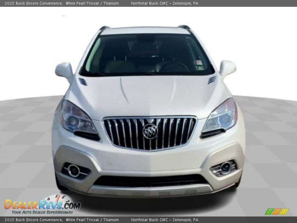 2015 Buick Encore Convenience White Pearl Tricoat / Titanium Photo #3