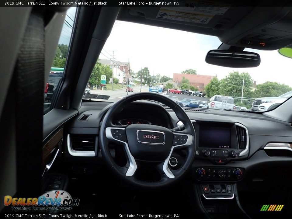 2019 GMC Terrain SLE Ebony Twilight Metallic / Jet Black Photo #12