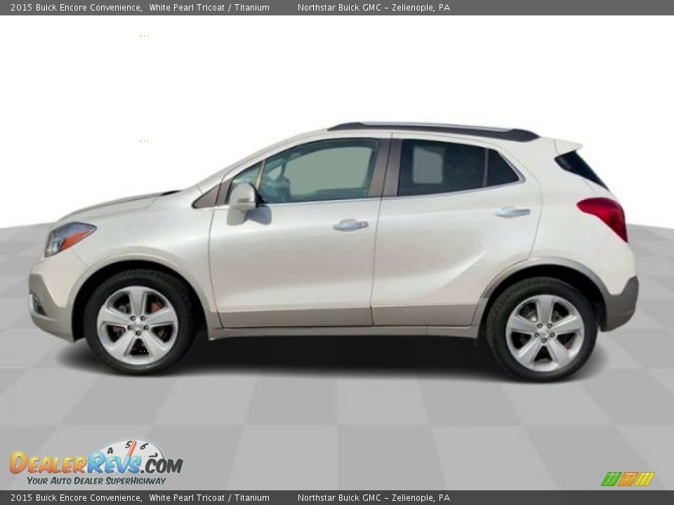 2015 Buick Encore Convenience White Pearl Tricoat / Titanium Photo #5