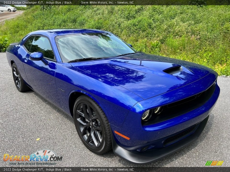 2022 Dodge Challenger R/T Indigo Blue / Black Photo #4