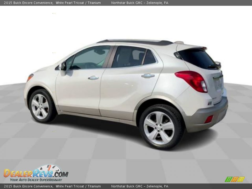 2015 Buick Encore Convenience White Pearl Tricoat / Titanium Photo #6