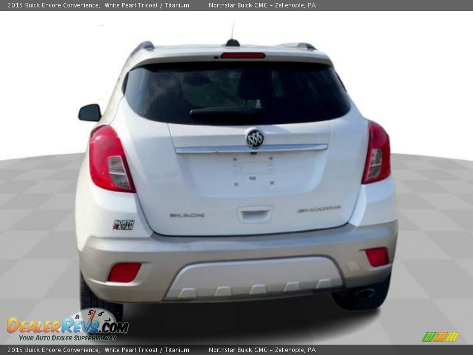 2015 Buick Encore Convenience White Pearl Tricoat / Titanium Photo #7