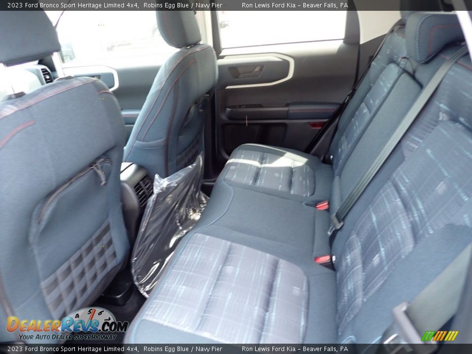 2023 Ford Bronco Sport Heritage Limited 4x4 Robins Egg Blue / Navy Pier Photo #12