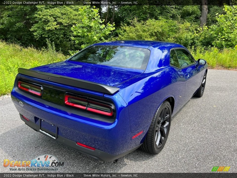 2022 Dodge Challenger R/T Indigo Blue / Black Photo #6