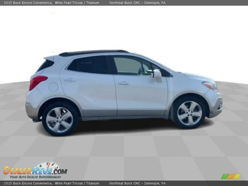 2015 Buick Encore Convenience White Pearl Tricoat / Titanium Photo #9