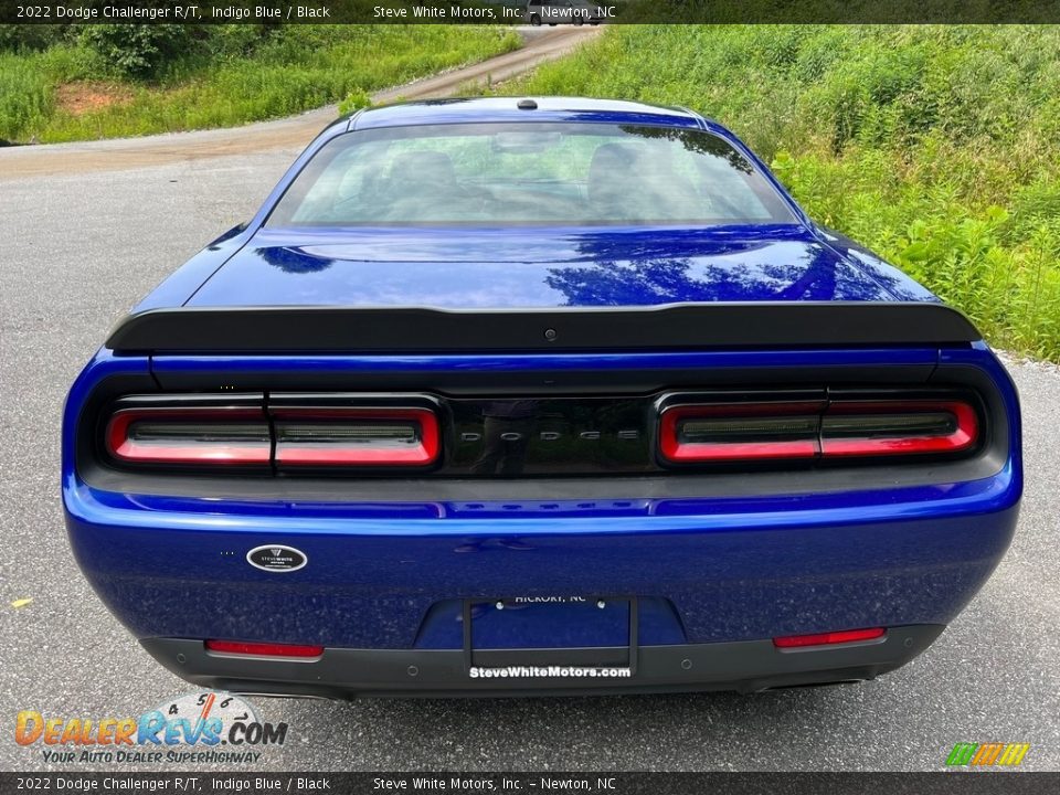 2022 Dodge Challenger R/T Indigo Blue / Black Photo #7