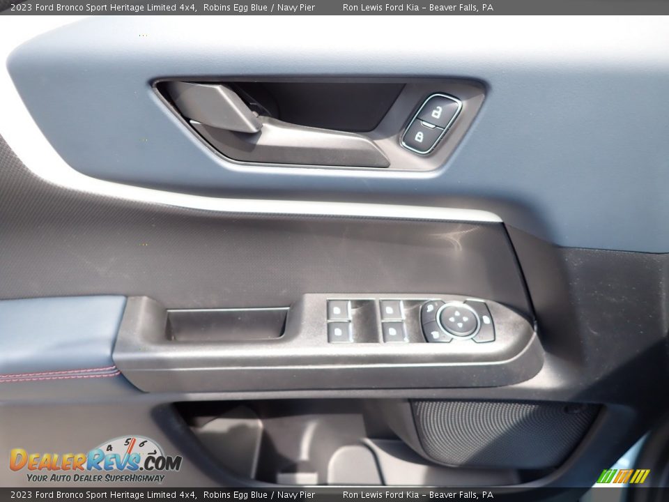 2023 Ford Bronco Sport Heritage Limited 4x4 Robins Egg Blue / Navy Pier Photo #15