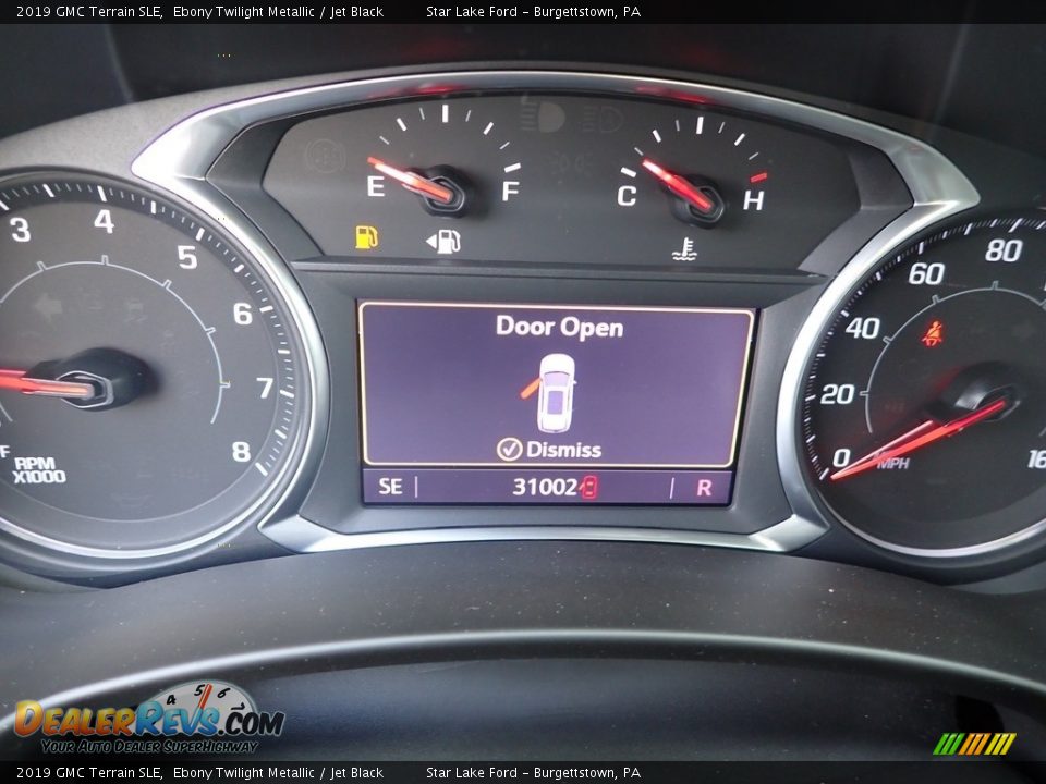 2019 GMC Terrain SLE Ebony Twilight Metallic / Jet Black Photo #18