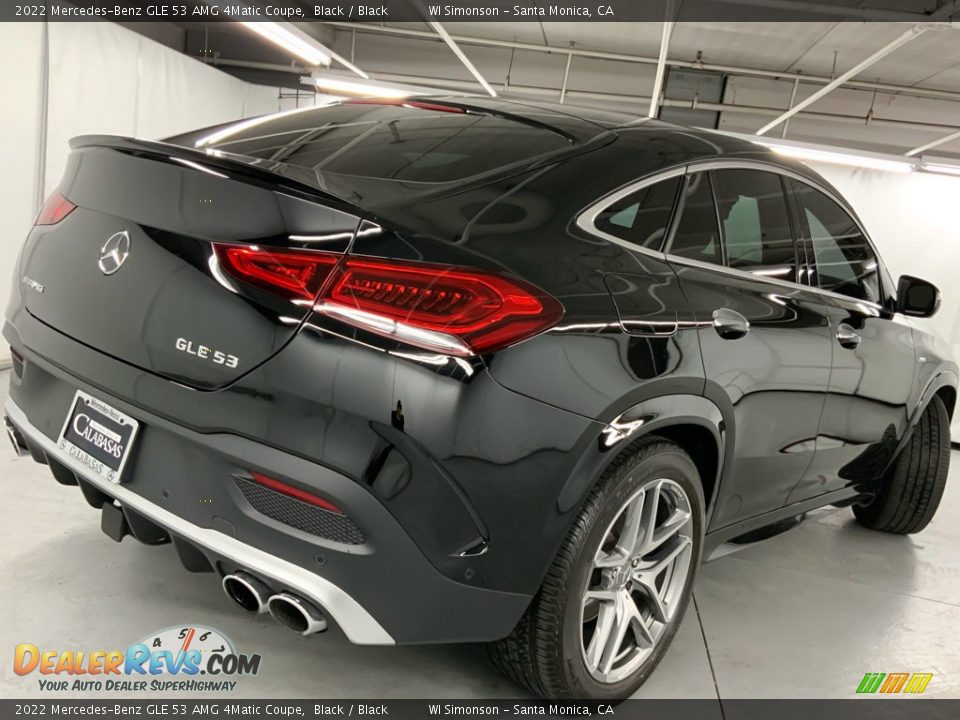 2022 Mercedes-Benz GLE 53 AMG 4Matic Coupe Black / Black Photo #5