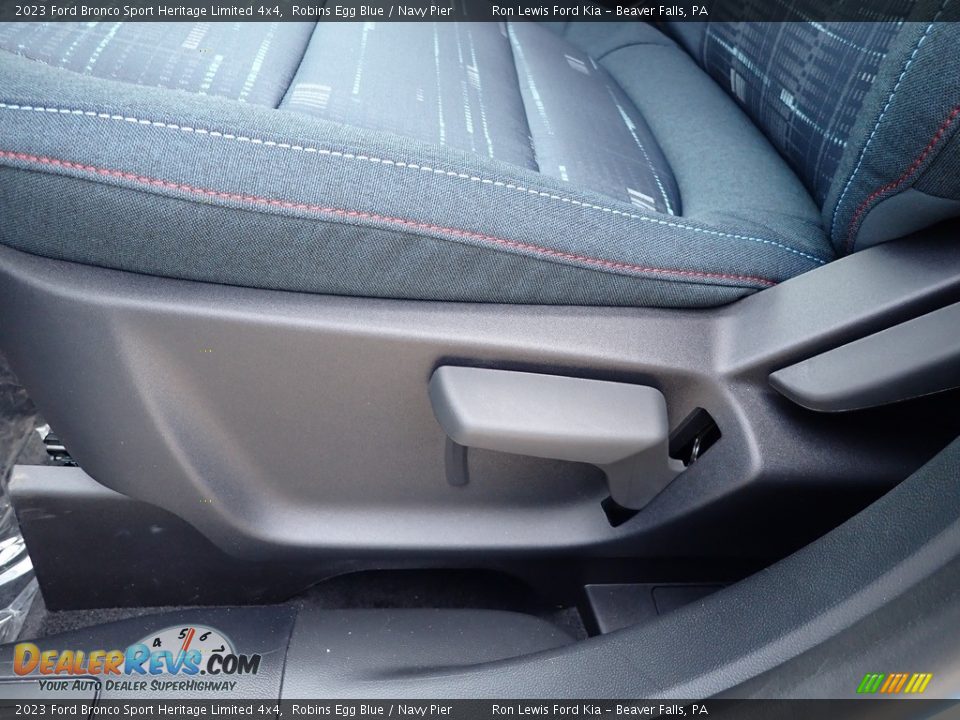 Front Seat of 2023 Ford Bronco Sport Heritage Limited 4x4 Photo #19