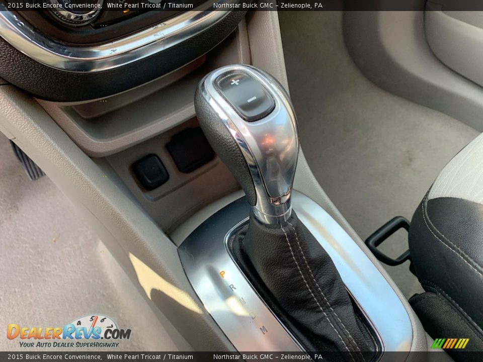 2015 Buick Encore Convenience White Pearl Tricoat / Titanium Photo #15