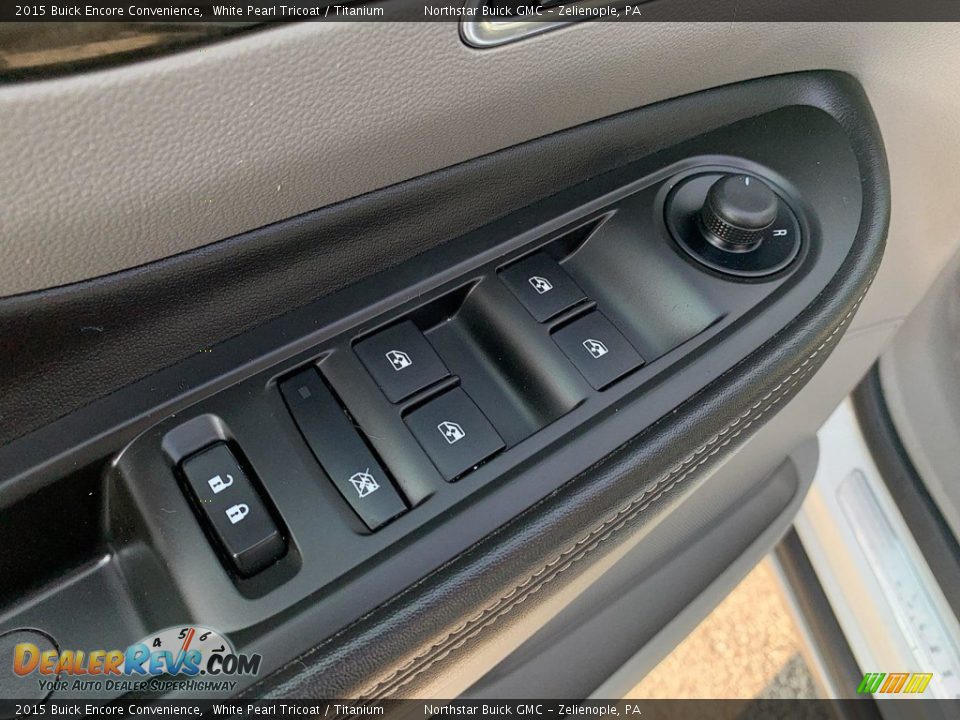 2015 Buick Encore Convenience White Pearl Tricoat / Titanium Photo #21