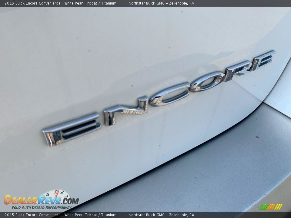 2015 Buick Encore Convenience White Pearl Tricoat / Titanium Photo #28
