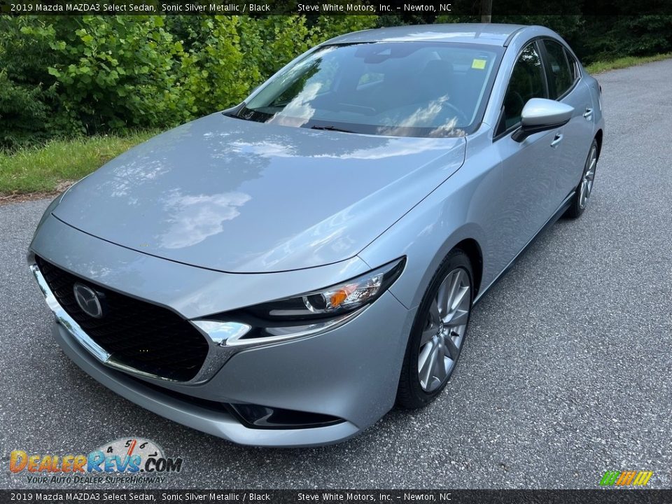 2019 Mazda MAZDA3 Select Sedan Sonic Silver Metallic / Black Photo #3