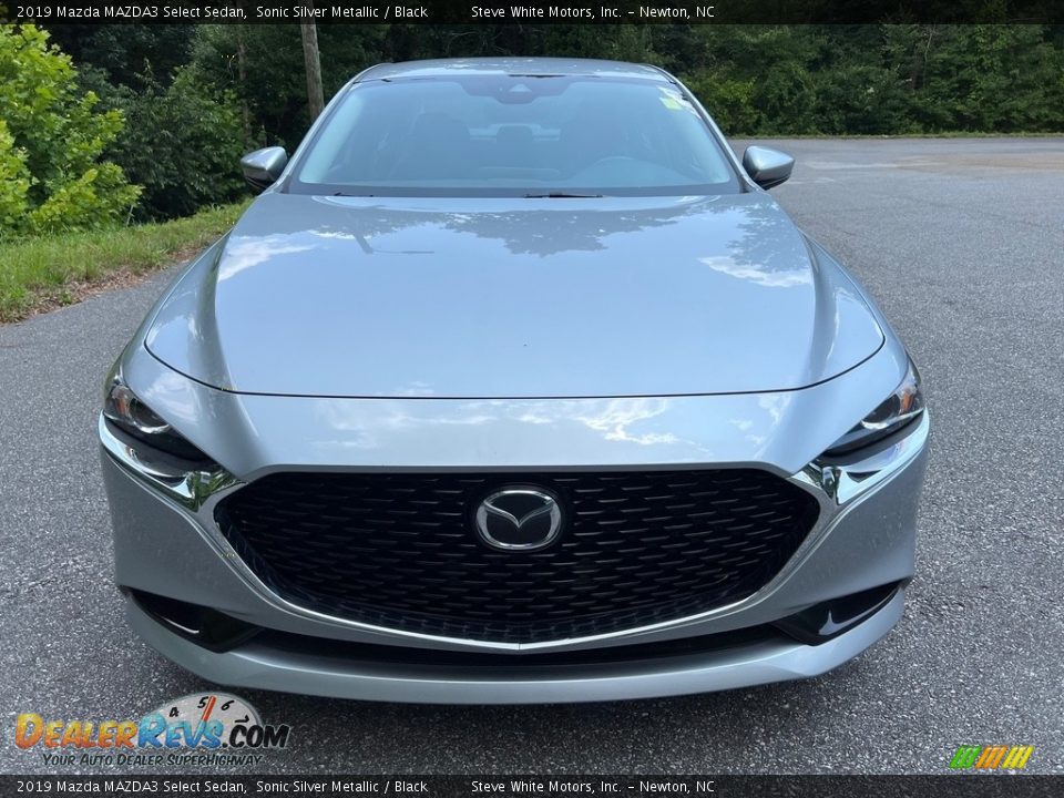 2019 Mazda MAZDA3 Select Sedan Sonic Silver Metallic / Black Photo #4
