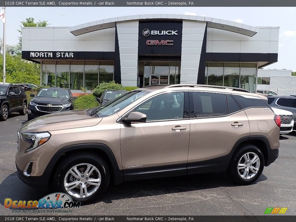 2018 GMC Terrain SLE AWD Coppertino Metallic / ­Jet Black Photo #1