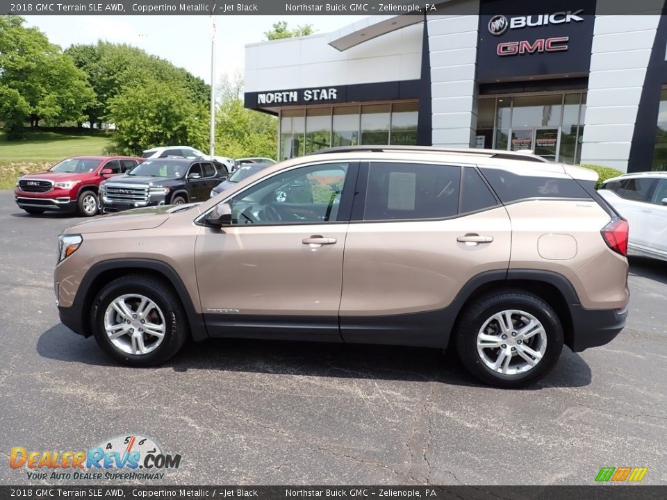 2018 GMC Terrain SLE AWD Coppertino Metallic / ­Jet Black Photo #2