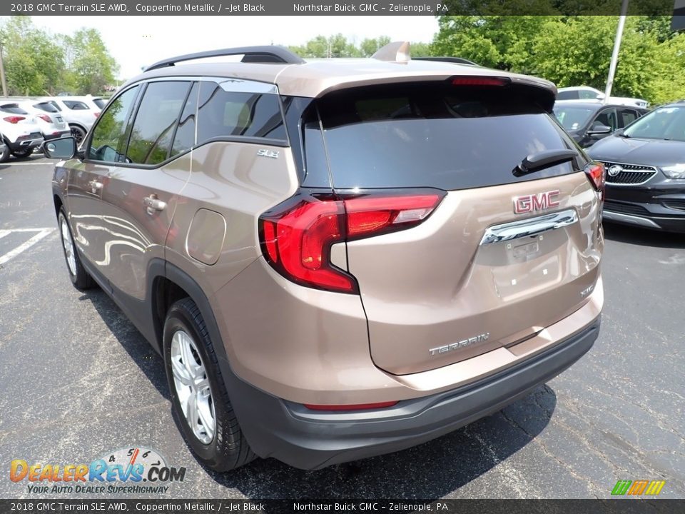 2018 GMC Terrain SLE AWD Coppertino Metallic / ­Jet Black Photo #4