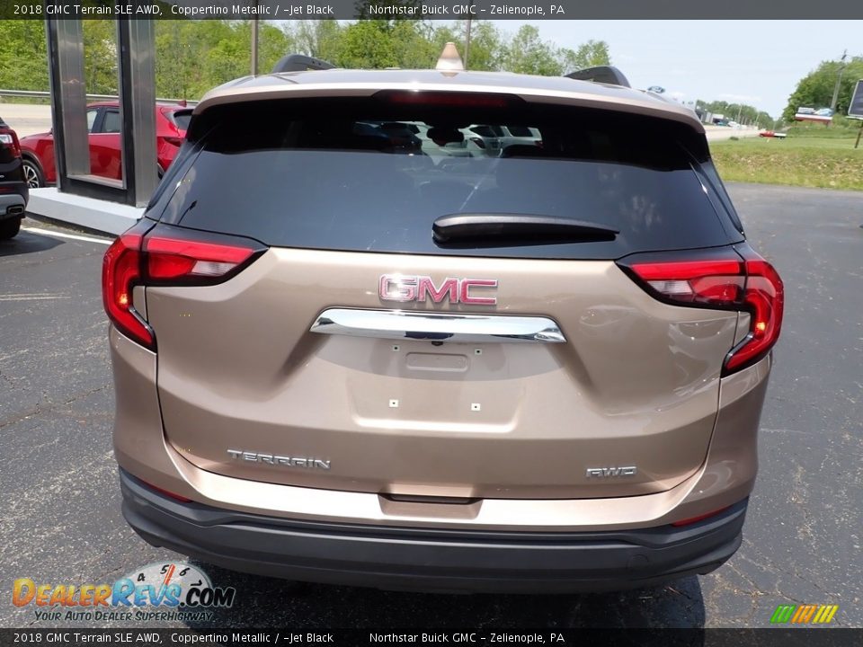 2018 GMC Terrain SLE AWD Coppertino Metallic / ­Jet Black Photo #5