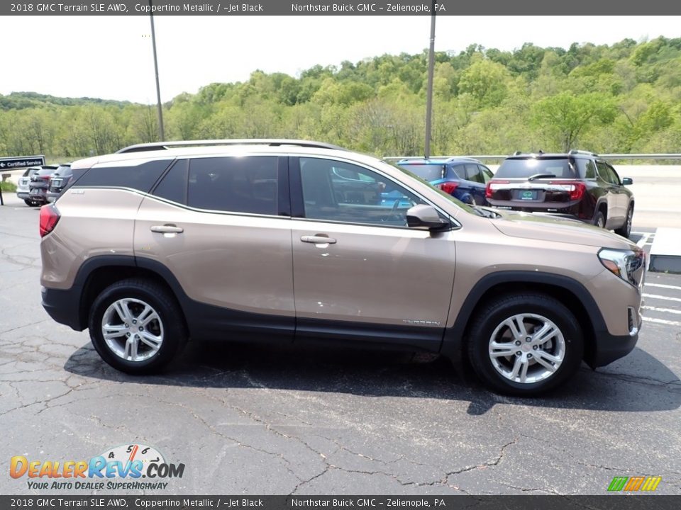 2018 GMC Terrain SLE AWD Coppertino Metallic / ­Jet Black Photo #8