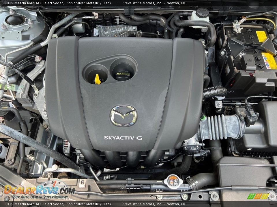 2019 Mazda MAZDA3 Select Sedan 2.5 Liter SKYACVTIV-G DI DOHC 16-Valve VVT 4 Cylinder Engine Photo #11