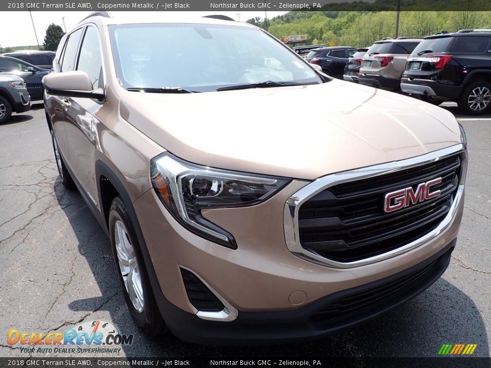 2018 GMC Terrain SLE AWD Coppertino Metallic / ­Jet Black Photo #10