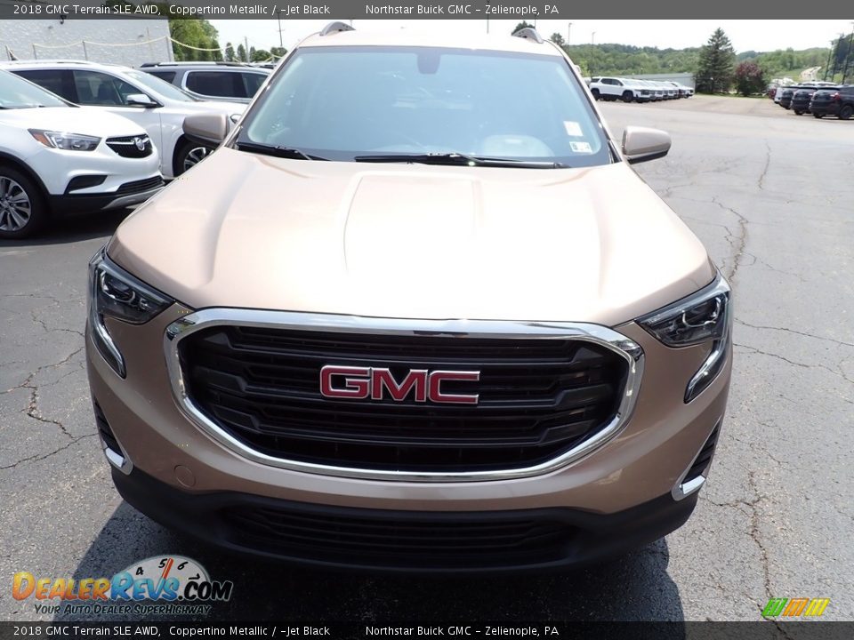 2018 GMC Terrain SLE AWD Coppertino Metallic / ­Jet Black Photo #11