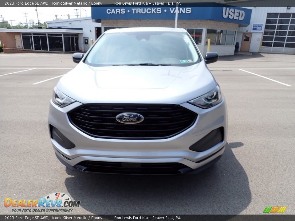 2023 Ford Edge SE AWD Iconic Silver Metallic / Ebony Photo #3