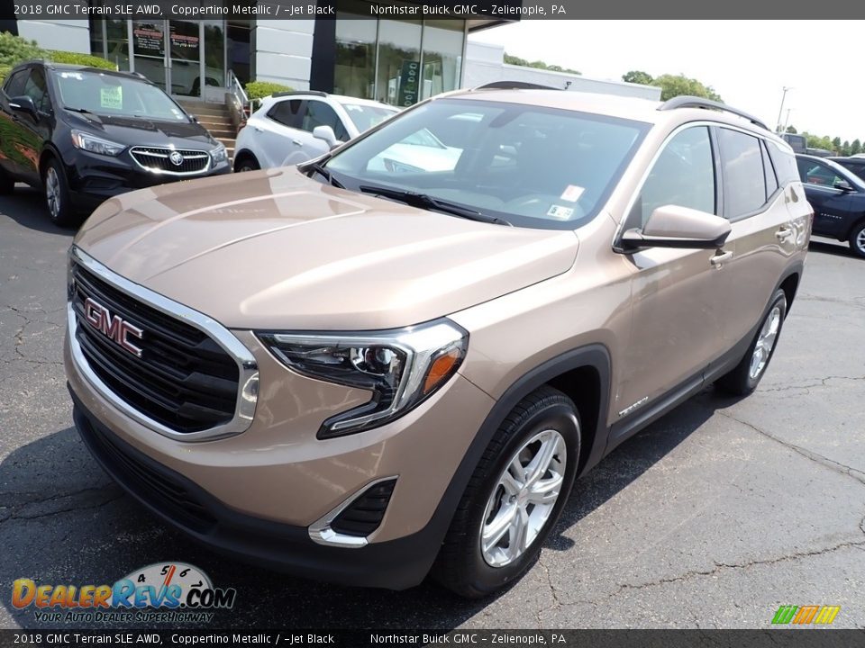 Coppertino Metallic 2018 GMC Terrain SLE AWD Photo #12