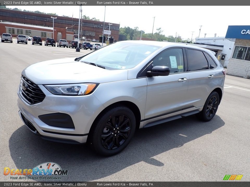 2023 Ford Edge SE AWD Iconic Silver Metallic / Ebony Photo #4