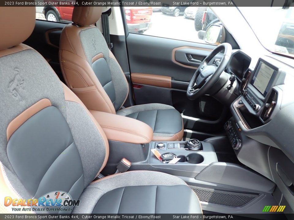 Front Seat of 2023 Ford Bronco Sport Outer Banks 4x4 Photo #9