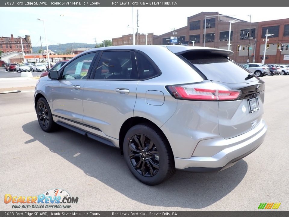 2023 Ford Edge SE AWD Iconic Silver Metallic / Ebony Photo #6