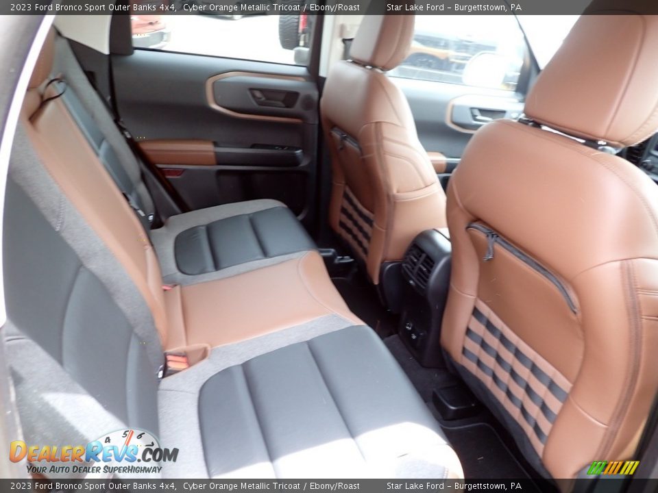 Rear Seat of 2023 Ford Bronco Sport Outer Banks 4x4 Photo #10