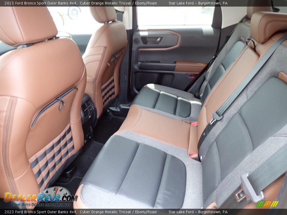 Rear Seat of 2023 Ford Bronco Sport Outer Banks 4x4 Photo #11